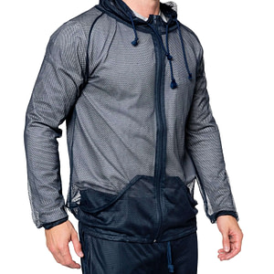 虫よけメッシュパーカー 男女兼用 防虫加工済み ウォータージャパン